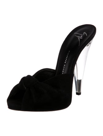Giuseppe Zanotti Suede Mules