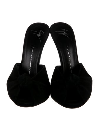 Giuseppe Zanotti Suede Mules