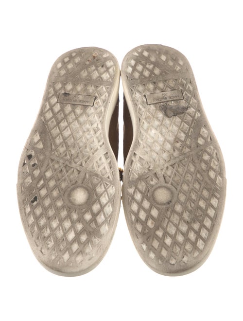 Giuseppe Zanotti Suede Colorblock Pattern Sneakers