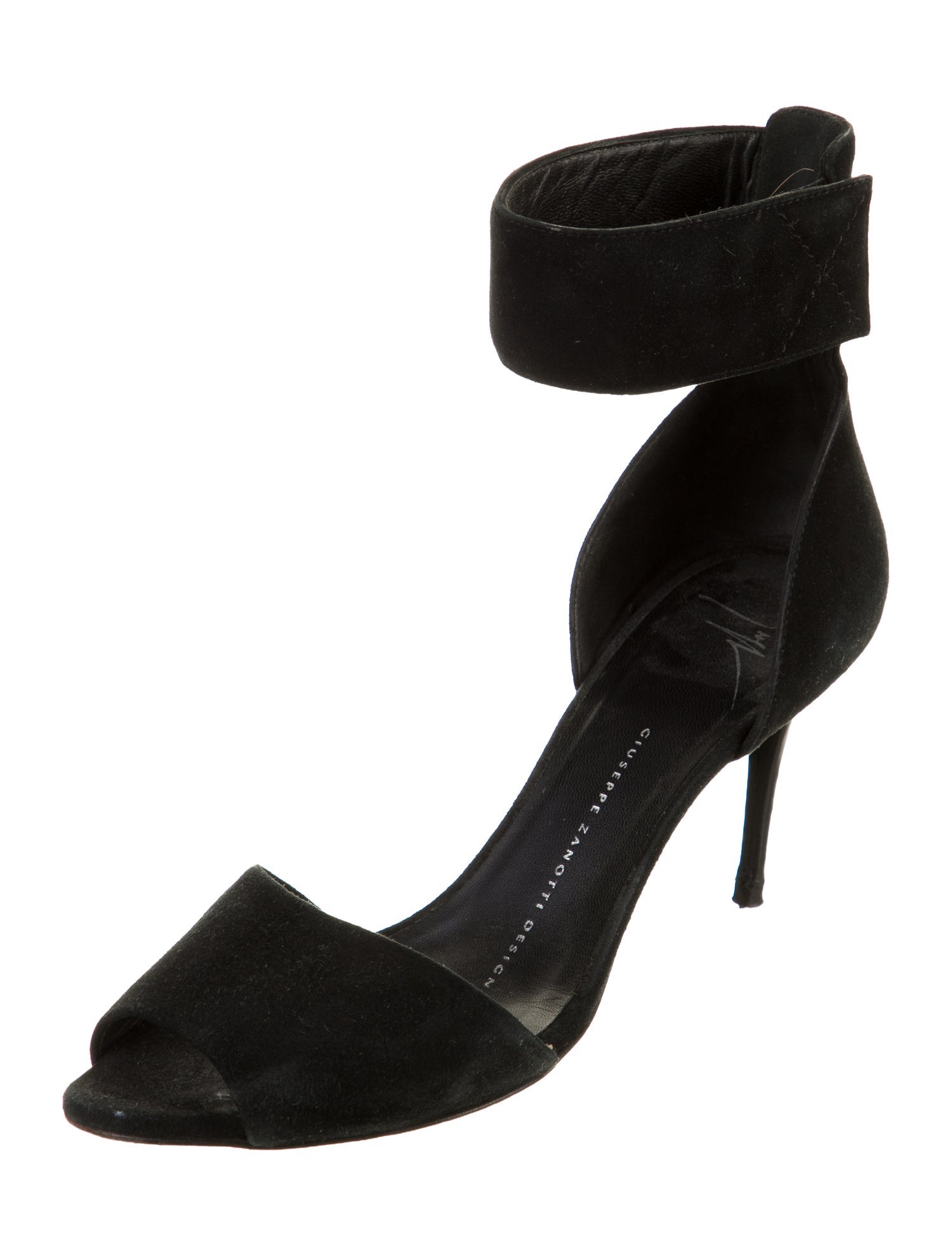 Giuseppe Zanotti Suede D'Orsay Pumps