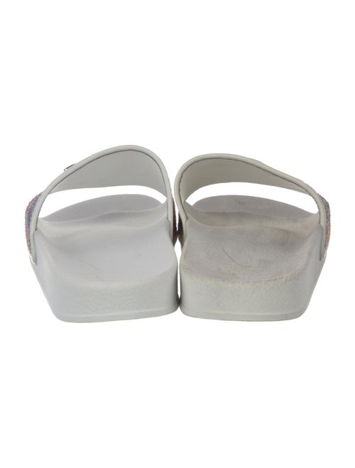 Giuseppe Zanotti Glitter Printed Slides