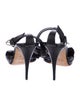 Giuseppe Zanotti Leather Studded Accents Sandals