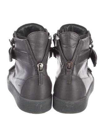 Giuseppe Zanotti Leather Lace-Up Boots