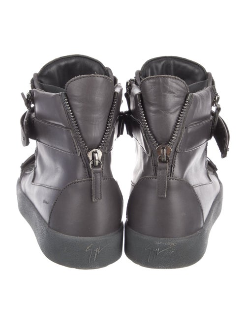 Giuseppe Zanotti Leather Lace-Up Boots