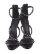 Giuseppe Zanotti Patent Leather Studded Accents Sandals