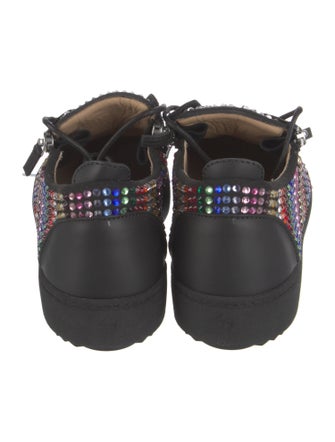 Giuseppe Zanotti Leather Printed Sneakers