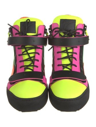 Giuseppe Zanotti Leather Printed Sneakers