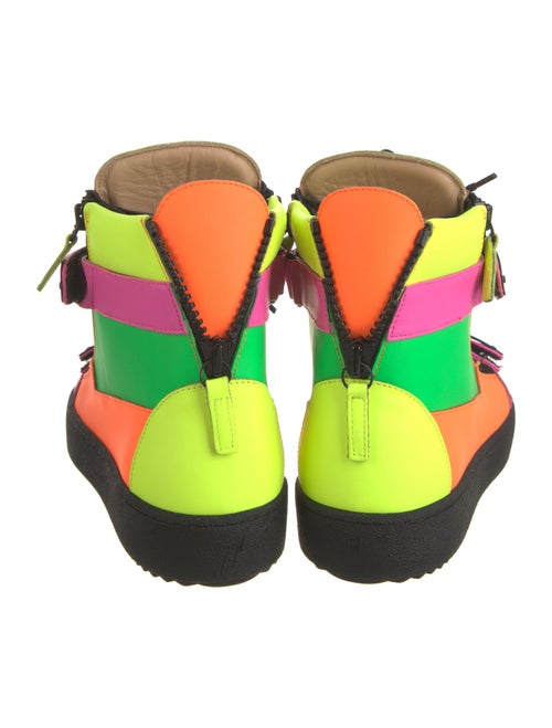 Giuseppe Zanotti Leather Printed Sneakers