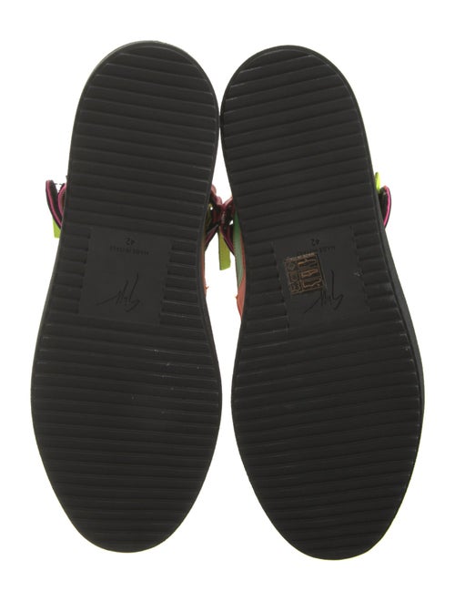 Giuseppe Zanotti Leather Printed Sneakers