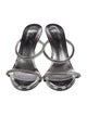 Giuseppe Zanotti Leather Crystal Embellishments Slides
