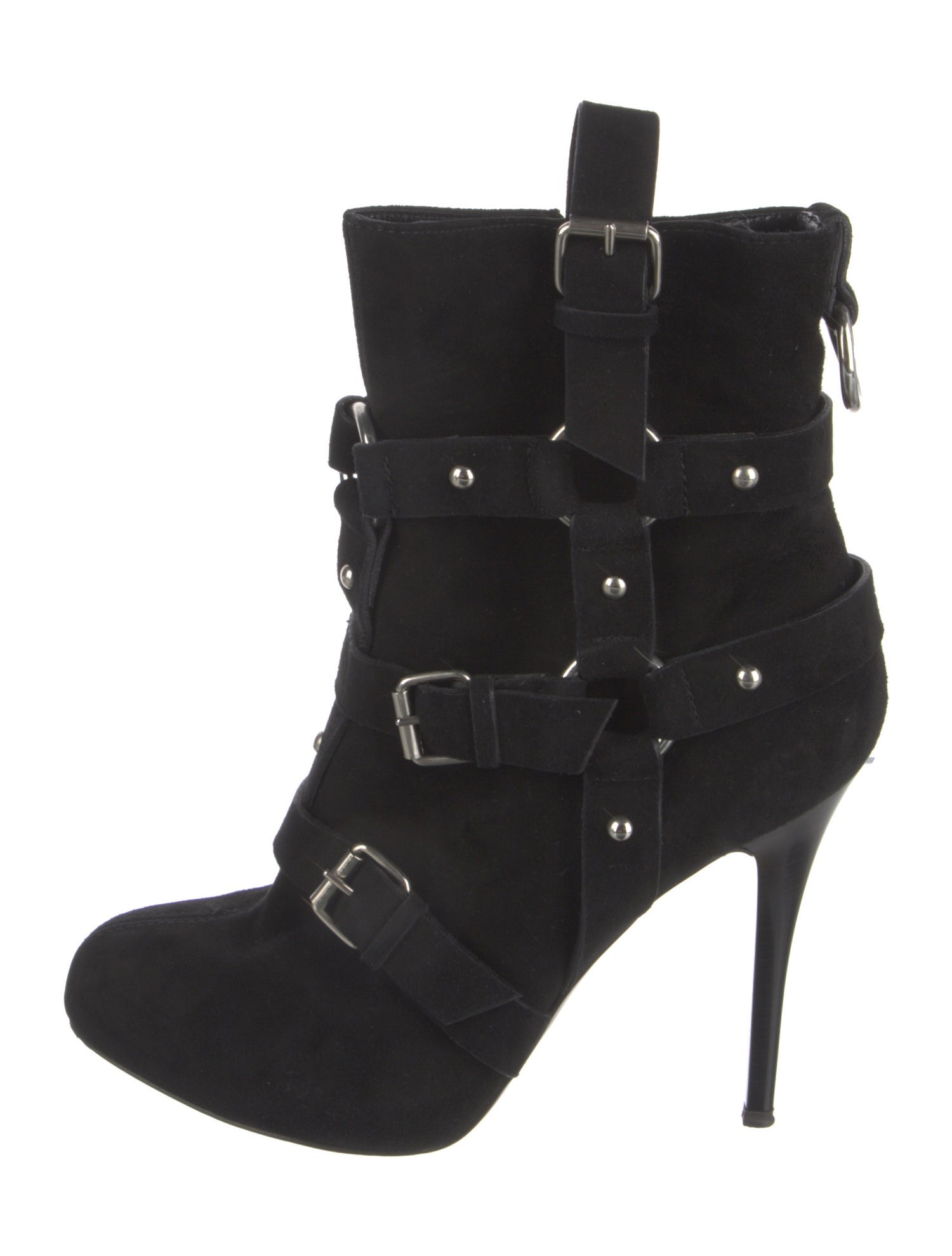 Giuseppe Zanotti Suede Lace-Up Boots