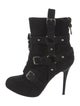 Giuseppe Zanotti Suede Lace-Up Boots