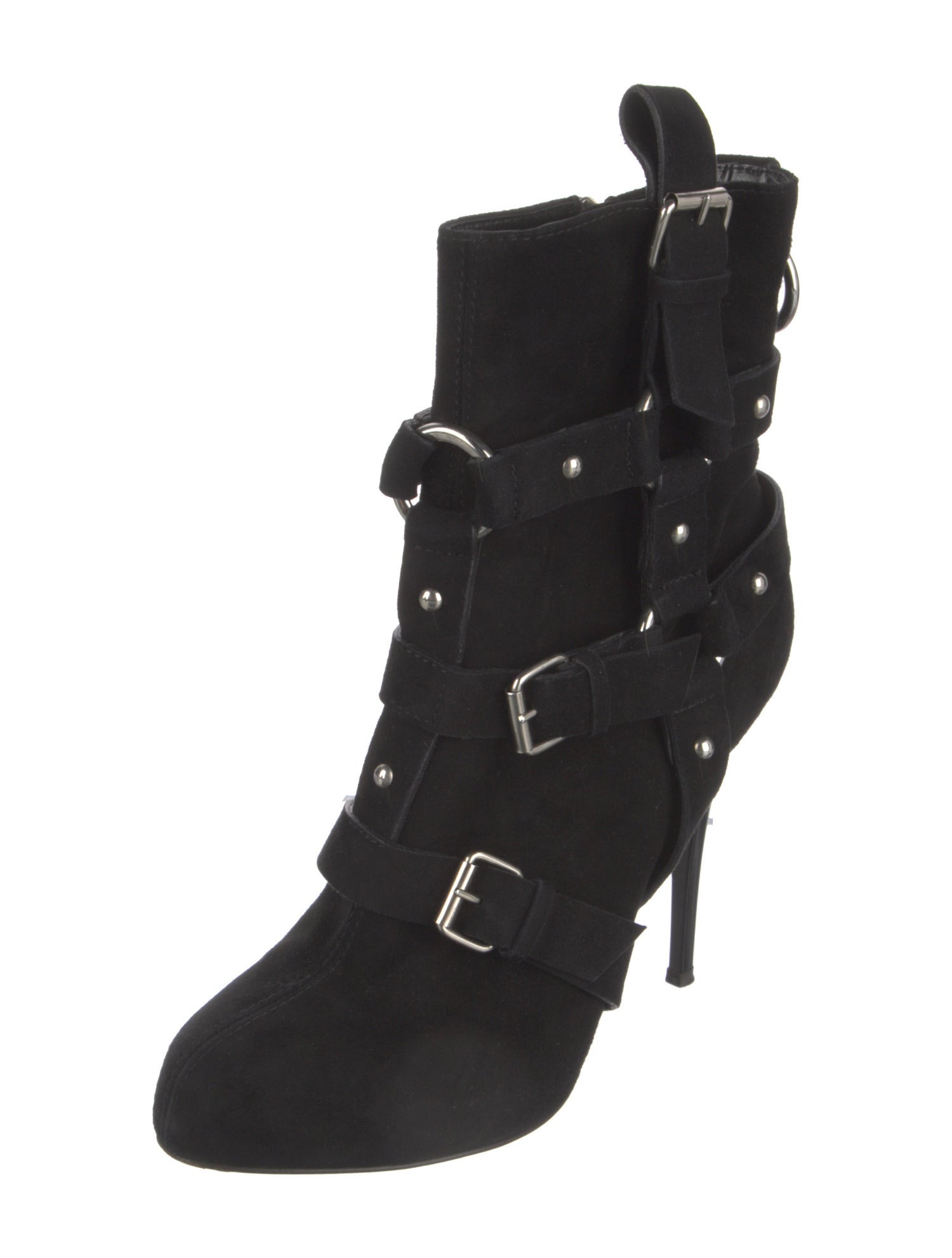 Giuseppe Zanotti Suede Lace-Up Boots