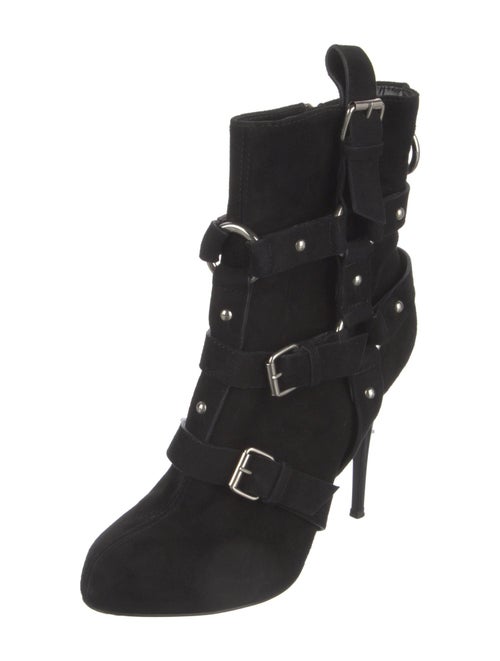 Giuseppe Zanotti Suede Lace-Up Boots