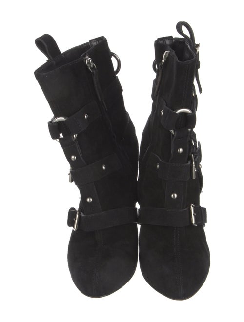 Giuseppe Zanotti Suede Lace-Up Boots