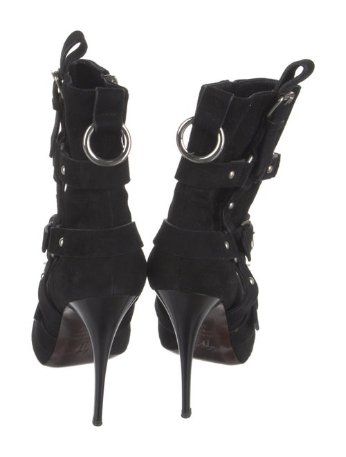 Giuseppe Zanotti Suede Lace-Up Boots