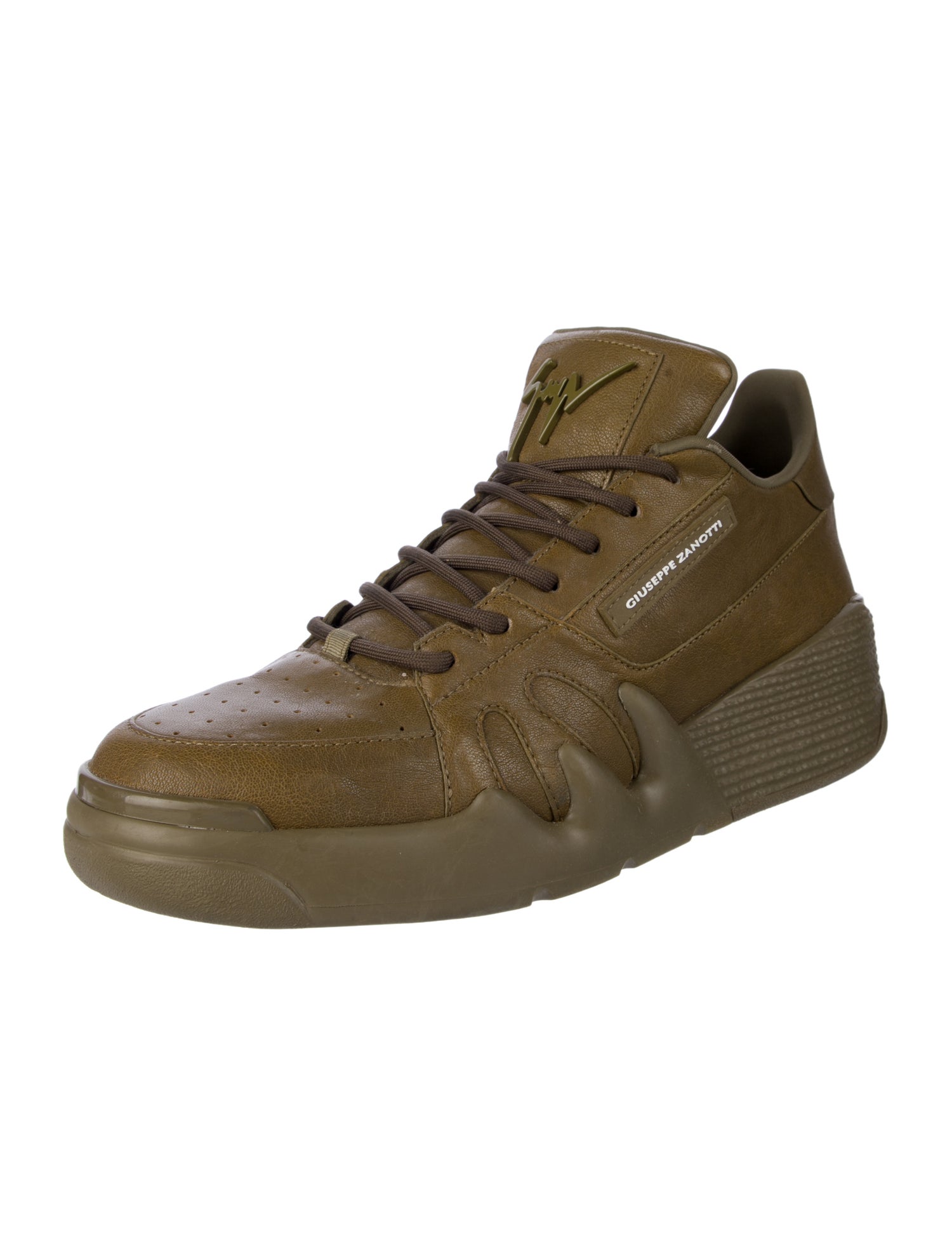 Giuseppe Zanotti Leather Printed Sneakers