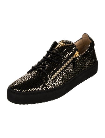 Giuseppe Zanotti Leather Printed Sneakers