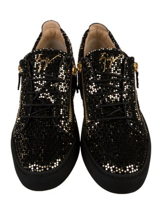 Giuseppe Zanotti Leather Printed Sneakers