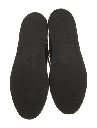 Giuseppe Zanotti Canvas Sequin Embellishments Sneakers