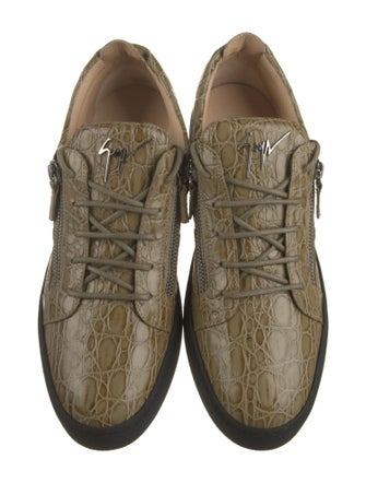 Giuseppe Zanotti Crocodile Sneakers