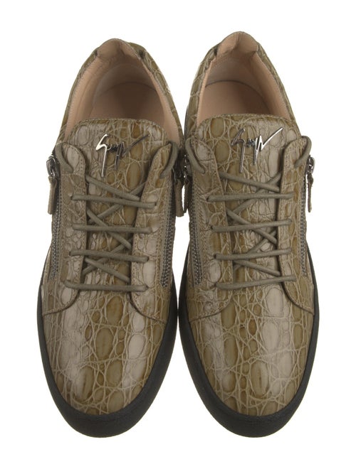 Giuseppe Zanotti Crocodile Sneakers