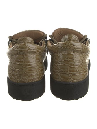 Giuseppe Zanotti Crocodile Sneakers