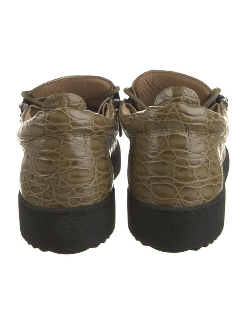 Giuseppe Zanotti Crocodile Sneakers