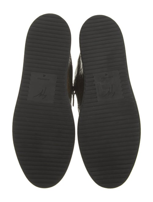 Giuseppe Zanotti Crocodile Sneakers