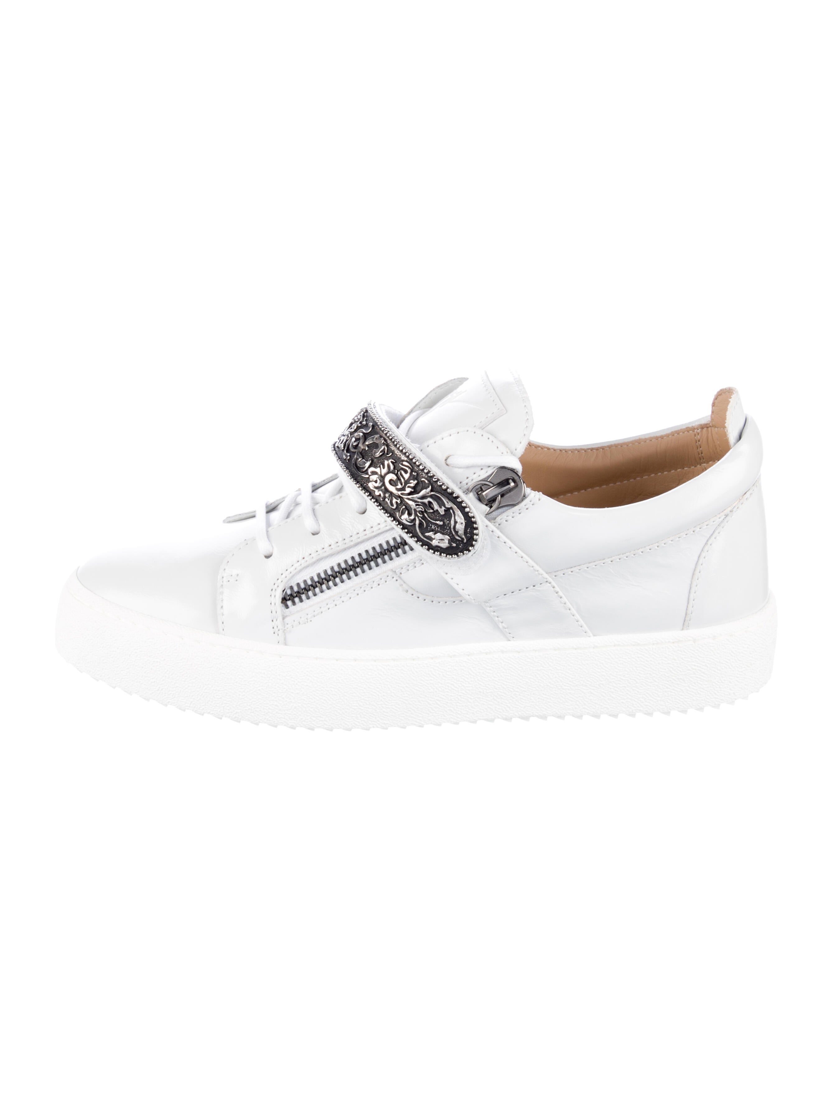 Giuseppe Zanotti Leather Sneakers w/ Tags