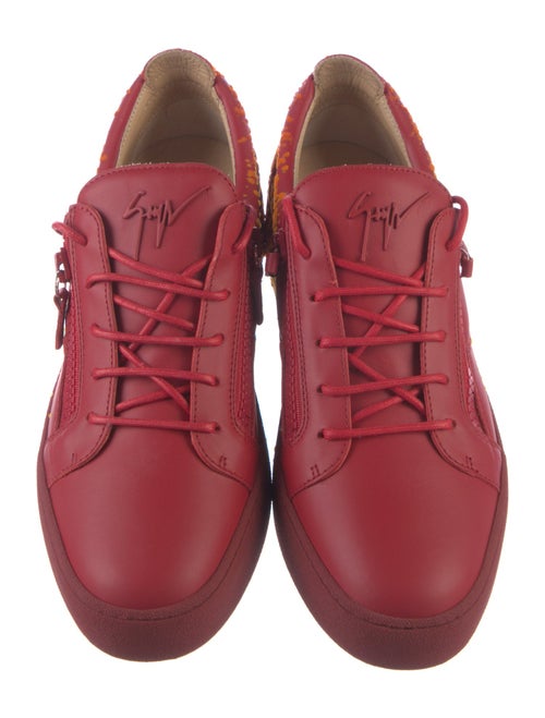 Giuseppe Zanotti Leather Printed Sneakers