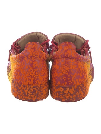 Giuseppe Zanotti Leather Printed Sneakers