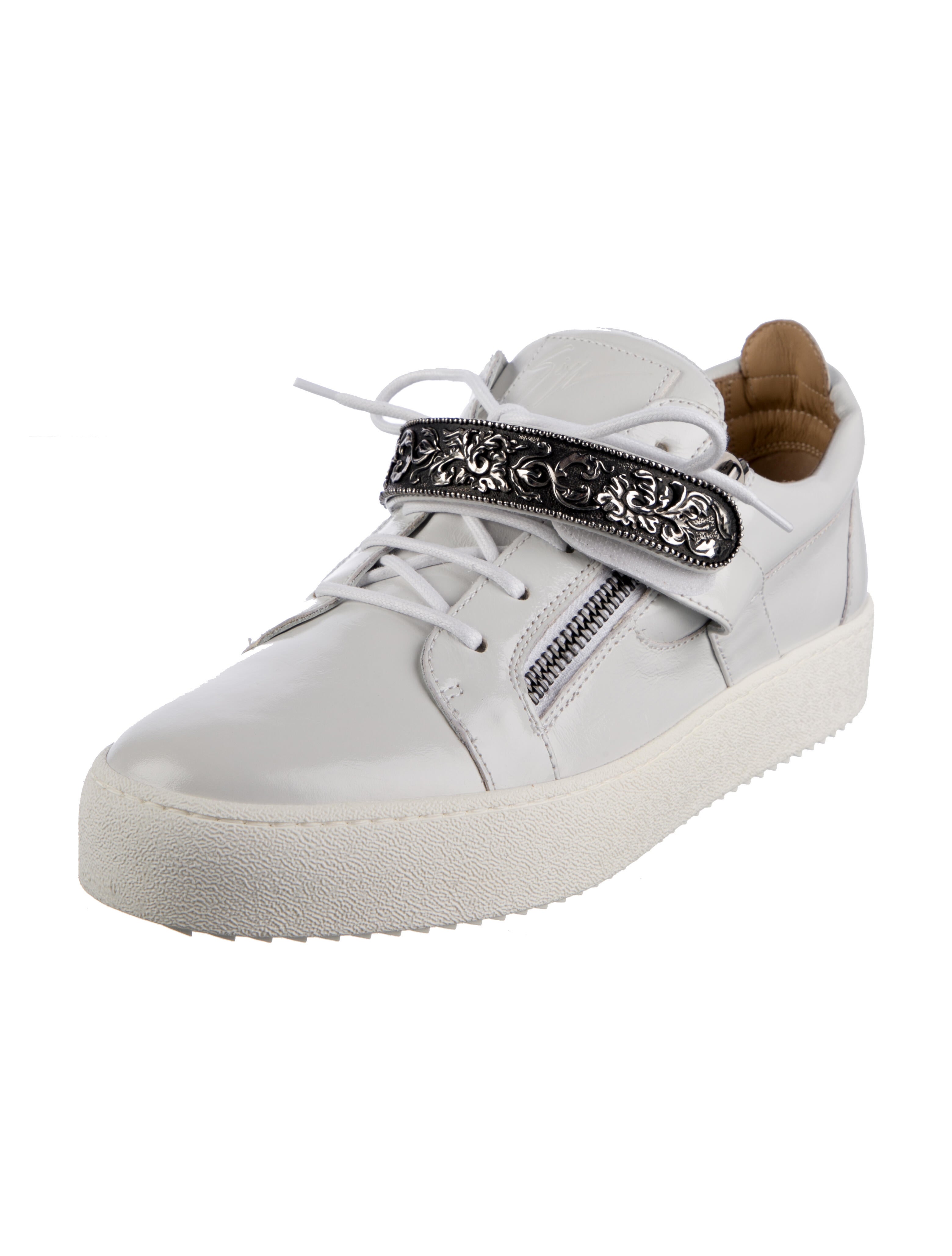 Giuseppe Zanotti Leather Sneakers w/ Tags
