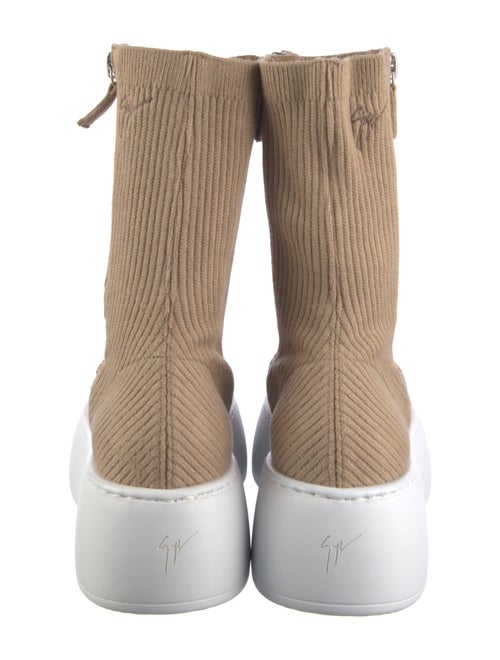 Giuseppe Zanotti Colorblock Pattern Sock Boots