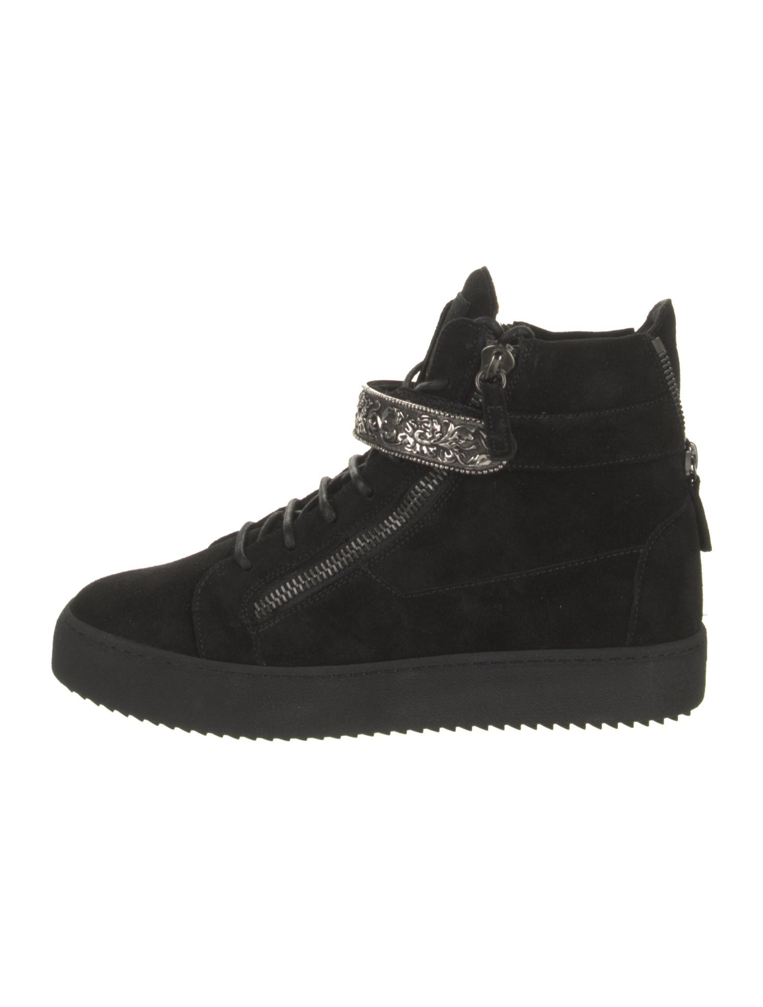 Giuseppe Zanotti Suede Lace-Up Boots