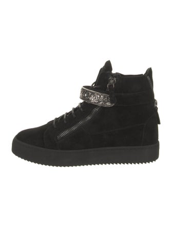 Giuseppe Zanotti Suede Lace-Up Boots