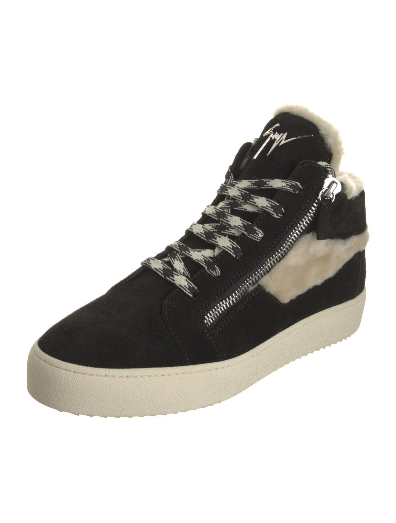 Giuseppe Zanotti Suede Printed Sneakers w/ Tags