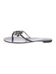 Giuseppe Zanotti Leather Crystal Embellishments Slides