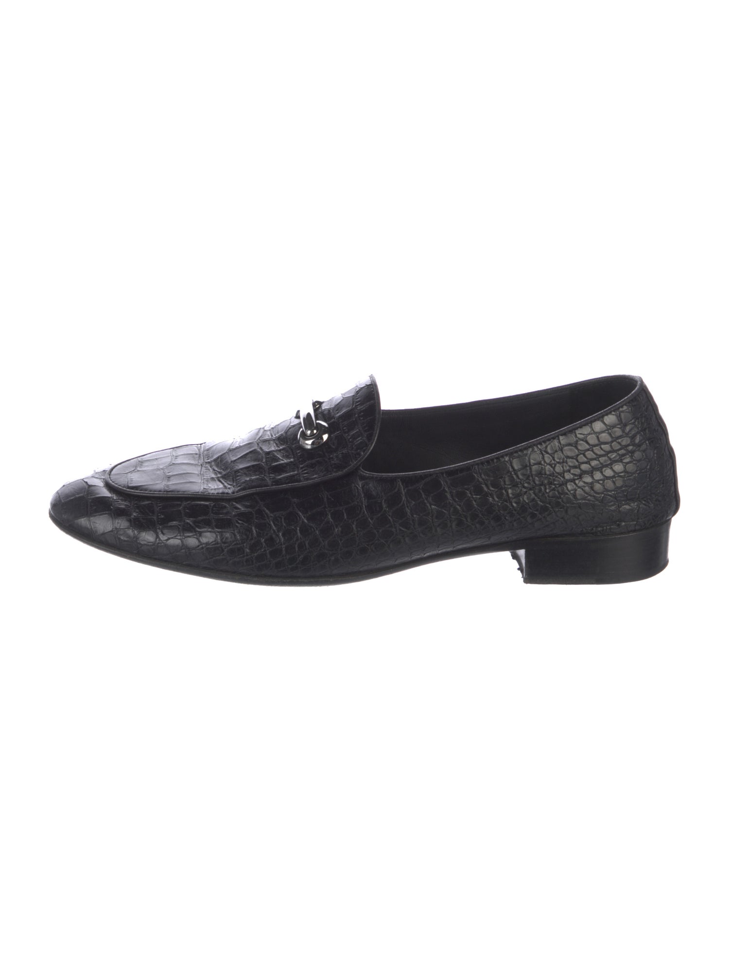 Giuseppe Zanotti Alligator Loafers
