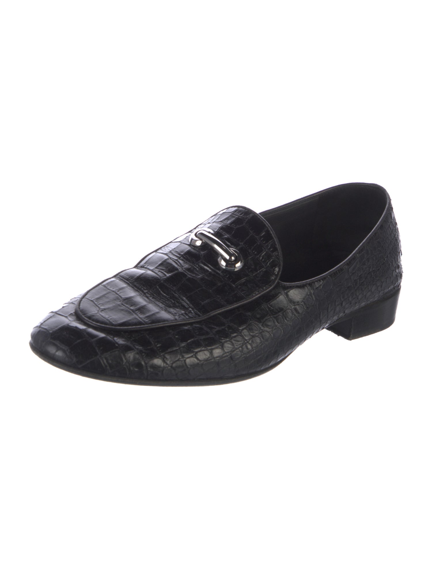 Giuseppe Zanotti Alligator Loafers