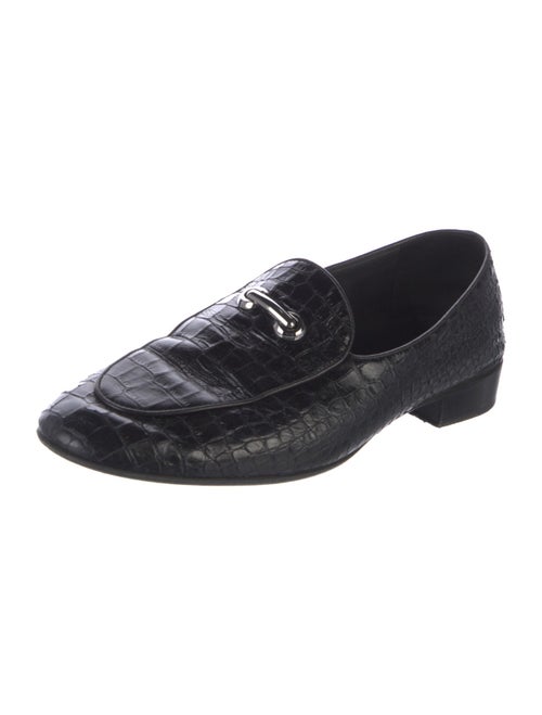 Giuseppe Zanotti Alligator Loafers