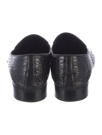 Giuseppe Zanotti Alligator Loafers