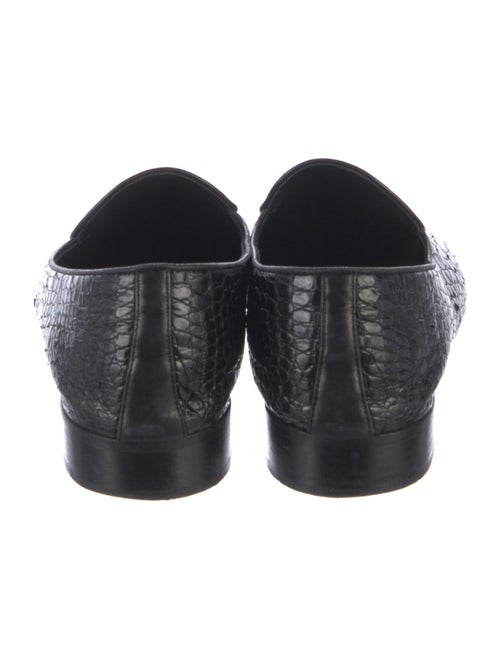 Giuseppe Zanotti Alligator Loafers