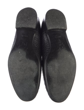 Giuseppe Zanotti Alligator Loafers