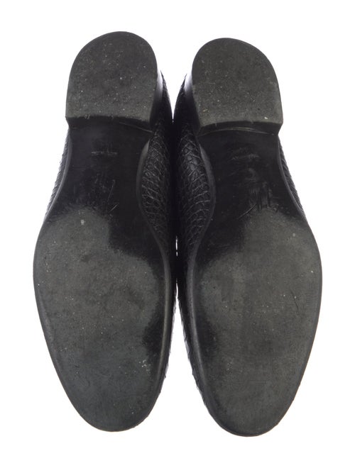 Giuseppe Zanotti Alligator Loafers
