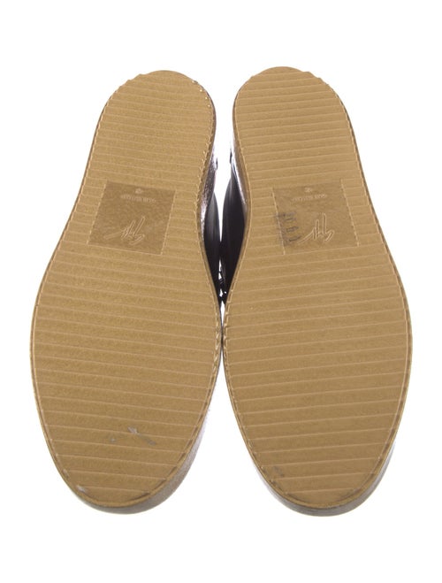 Giuseppe Zanotti Leather Colorblock Pattern Sneakers