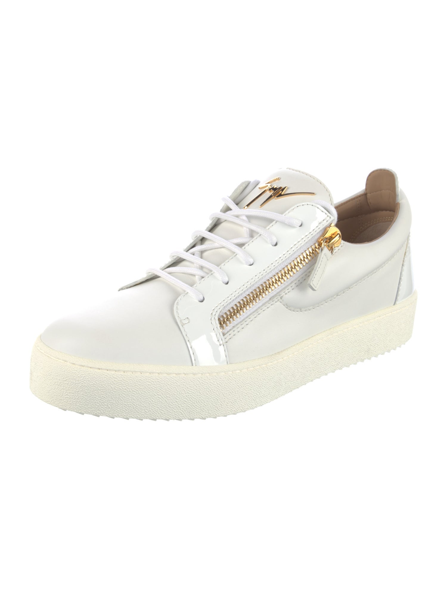 Giuseppe Zanotti Leather Sneakers w/ Tags