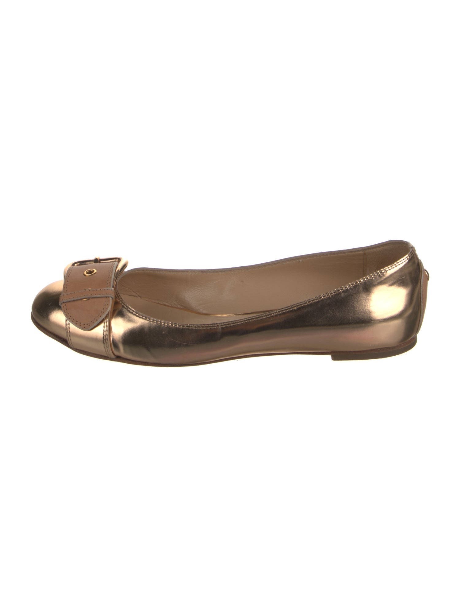 Giuseppe Zanotti Patent Leather Ballet Flats