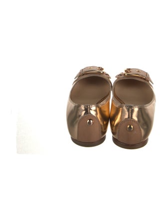 Giuseppe Zanotti Patent Leather Ballet Flats