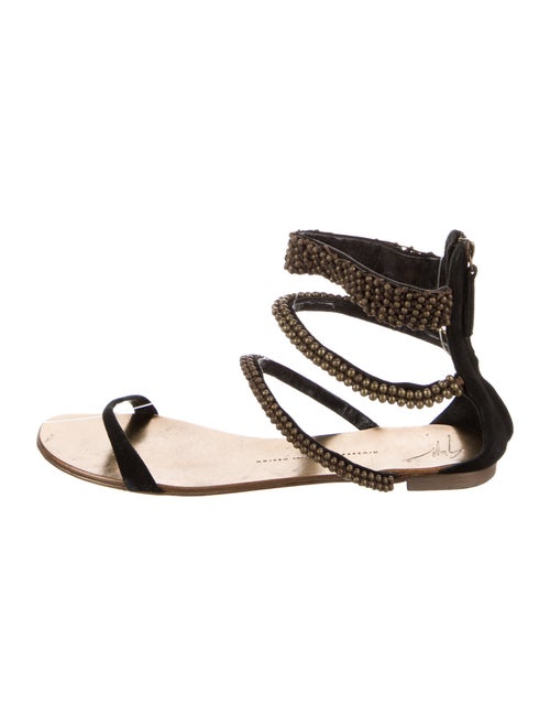 Giuseppe Zanotti Suede Gladiator Sandals